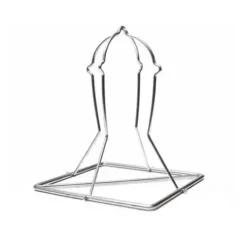 Big Green Egg Folding, Stainless Steel Beer Can Chicken Roaster