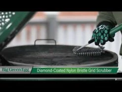 Big Green Egg Diamond-Coated Nylon Bristle Grid Scrubber -Big Green Egg frchpozyakon