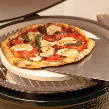Big Green Egg Pizza & Baking Stone, 21 Inch 4 Big Green Egg Pizza & Baking Stone, 21 Inch - Image 2