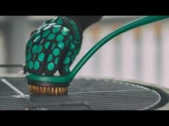 Big Green Egg SpeediClean™ Palmyra Bristle Long-Handle Grid Scrubber -Big Green Egg frqdndkkhbra