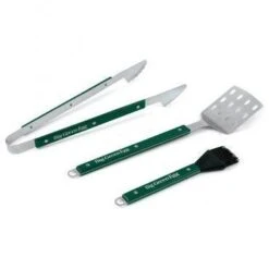 Big Green Egg Stainless Steel With Wood Handles Tool Set, 3 Piece