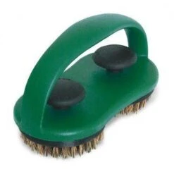 Big Green Egg SpeediClean™ Palmyra Bristle Dual Brush Grid And Pizza Stone Scrubber